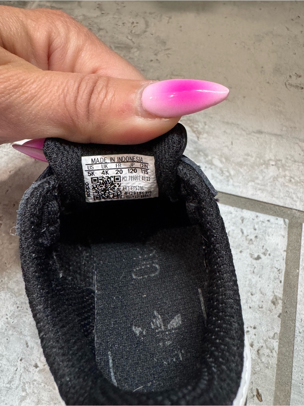 adidas Black and White Women's Sneakers
